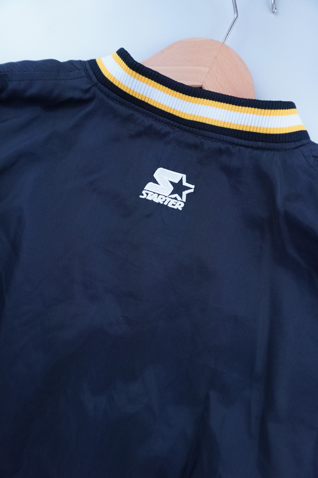 90s Starter Pittsburgh Steelers NFL Pullover Black XL