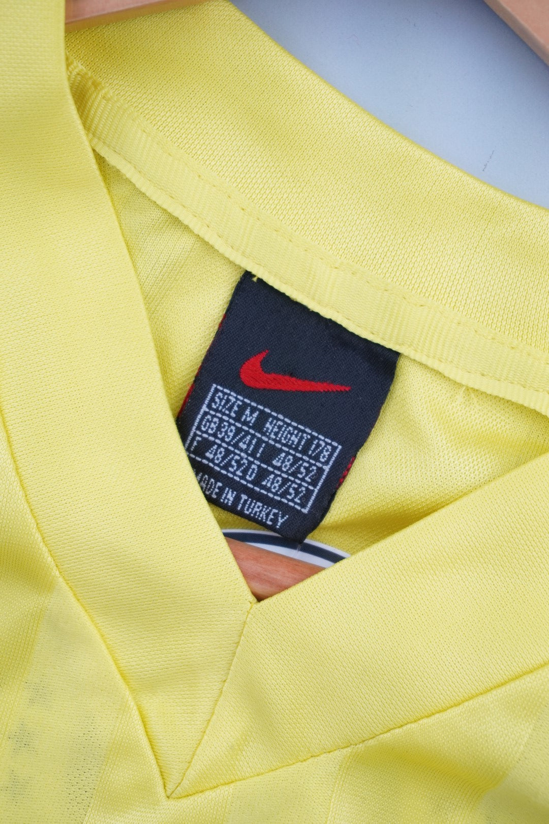 00s Nike Ronaldo Brasil Jersey Yellow L
