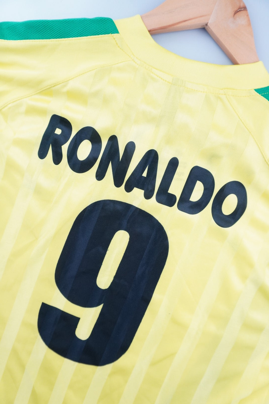 00s Nike Ronaldo Brasil Jersey Yellow L