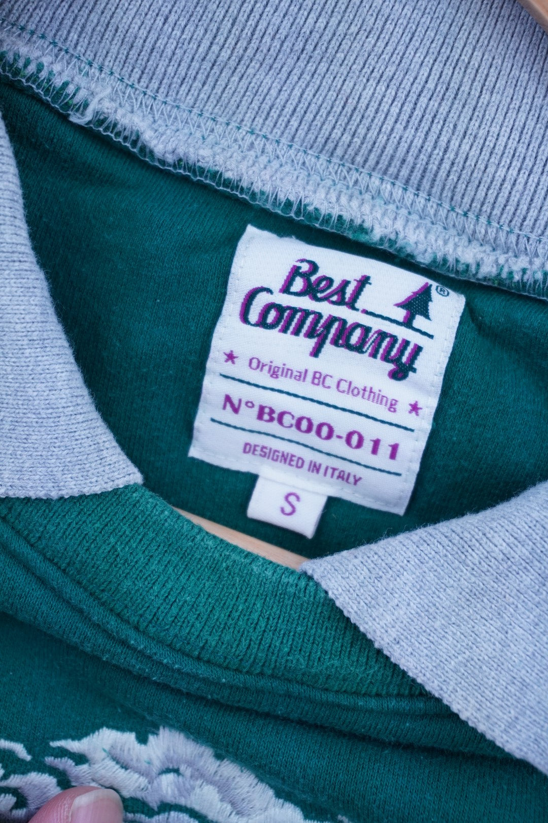 90s Best Company Sweatshirt Green S/M