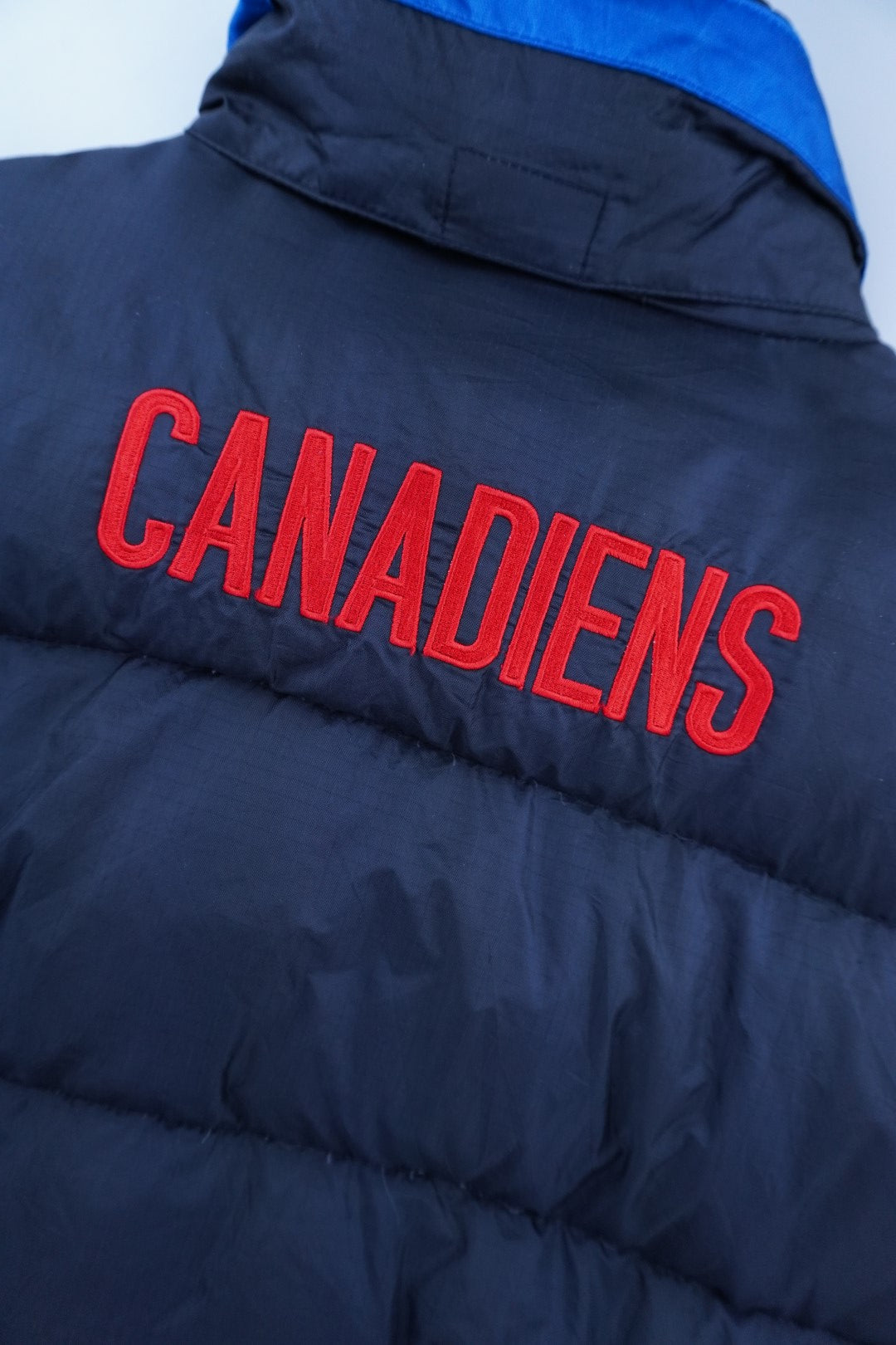 90s Pro Player Montreal Canadiens NHL Down Jacket Black M/L