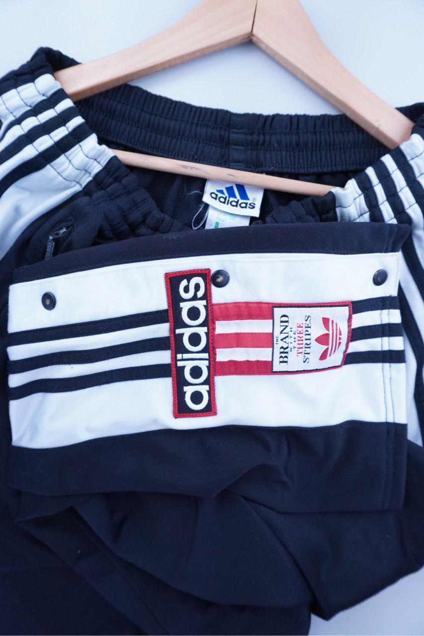 90s Adidas Breakaway Pant Black XL