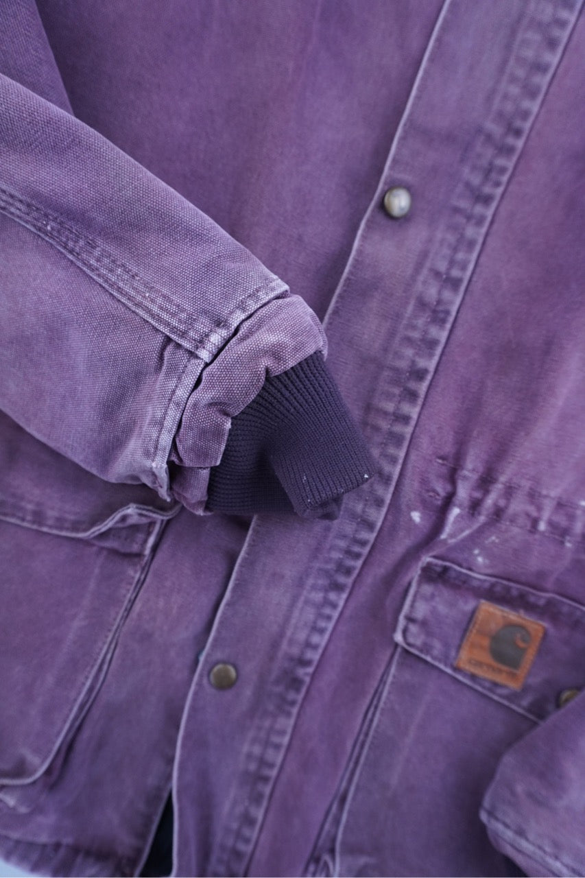 90s Carhartt Jacket Burgundy M/L