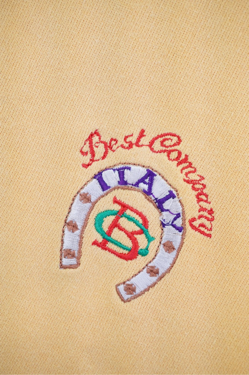 90s Best Company Sweatshirt Yellow M