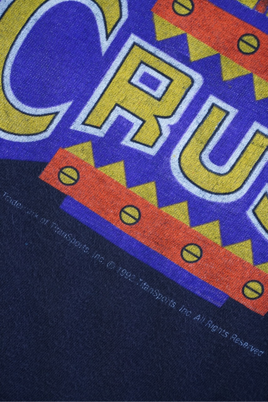 90s WWF 1992 Crush Wrestling T-Shirt Black M