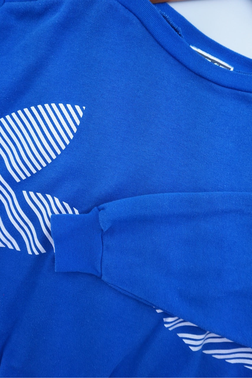 90s Adidas Takeoff Sweatshirt Blue S/M