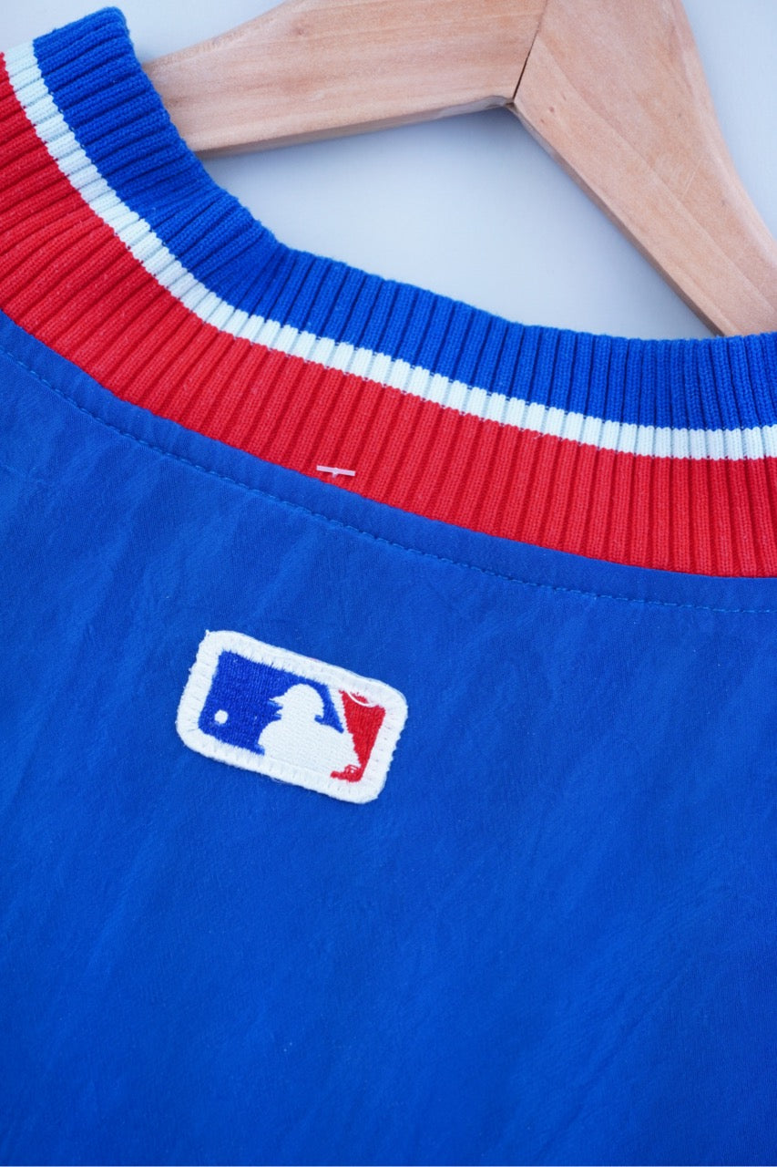90s Starter Chicago Cubs MLB Jacket Blue L