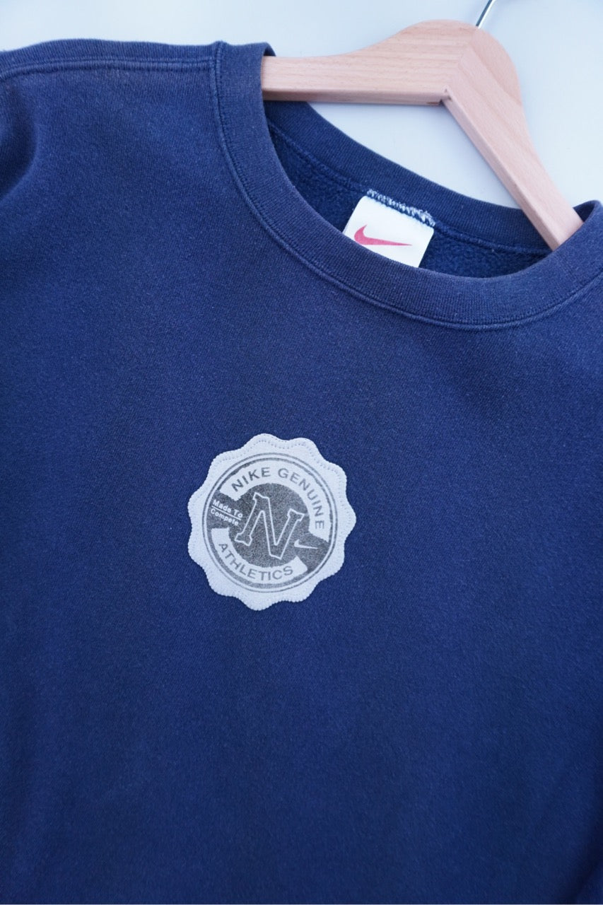 90s Nike Sweatshirt Navy M
