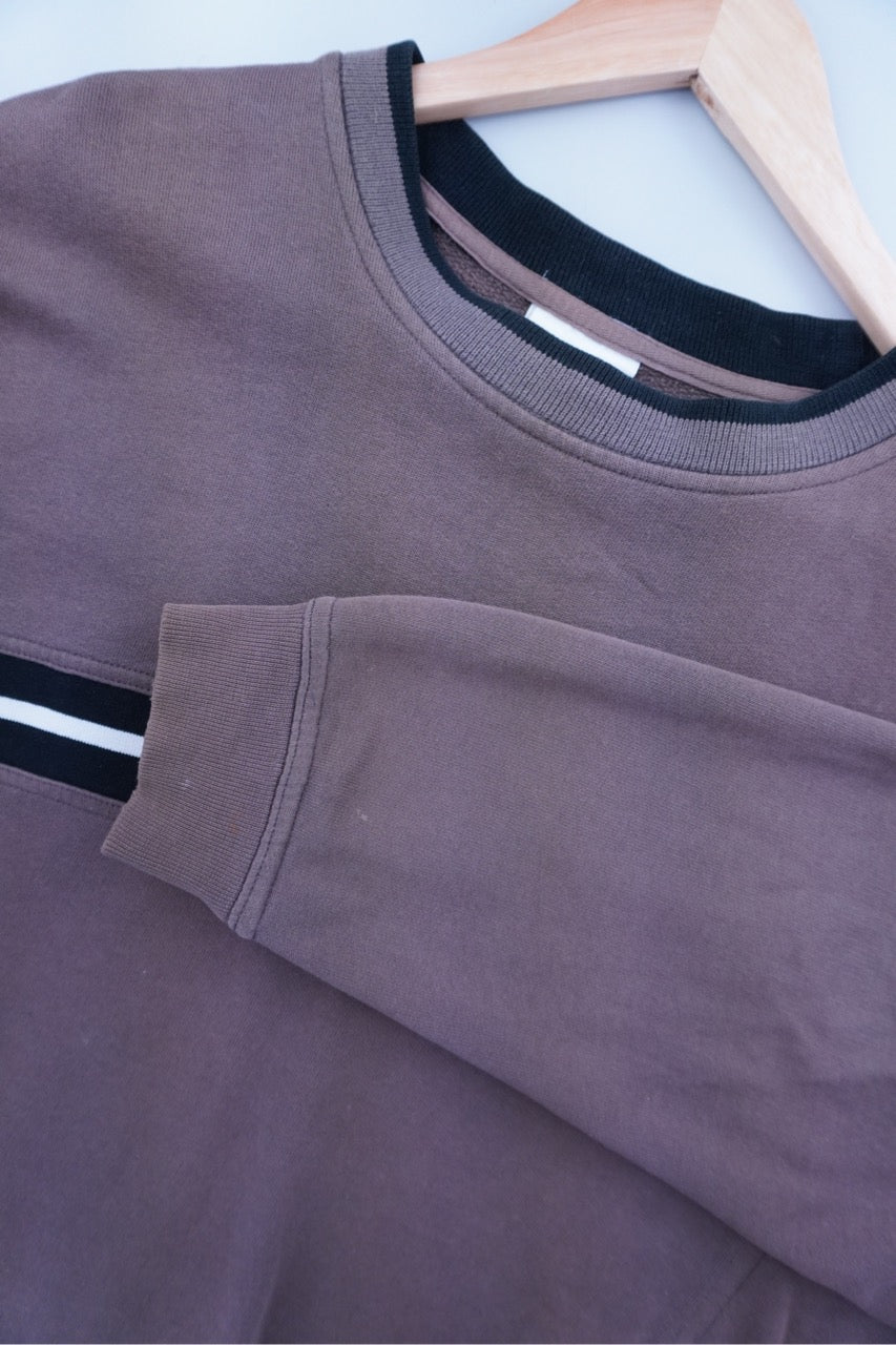 90s Adidas Sweatshirt Brown XL