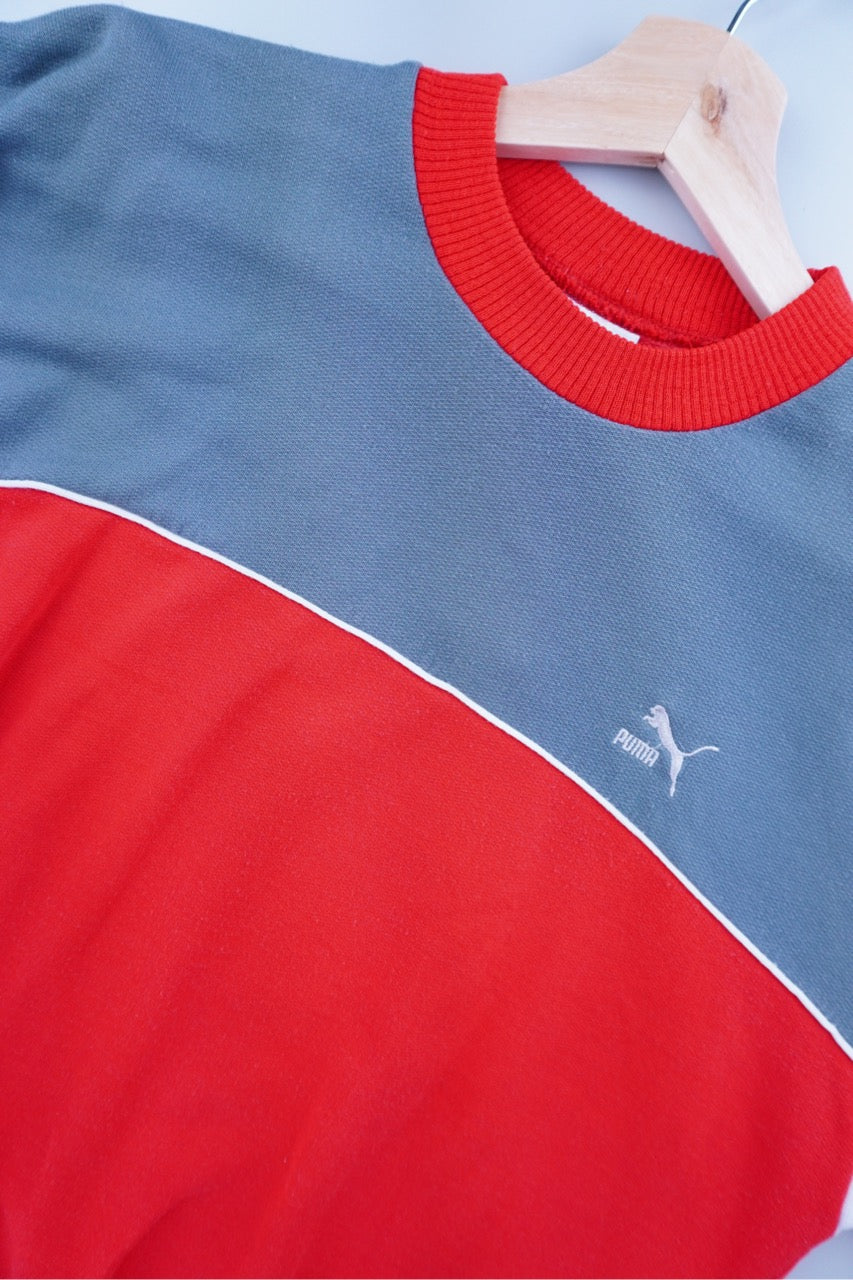 90s Puma Sweatshirt Red M