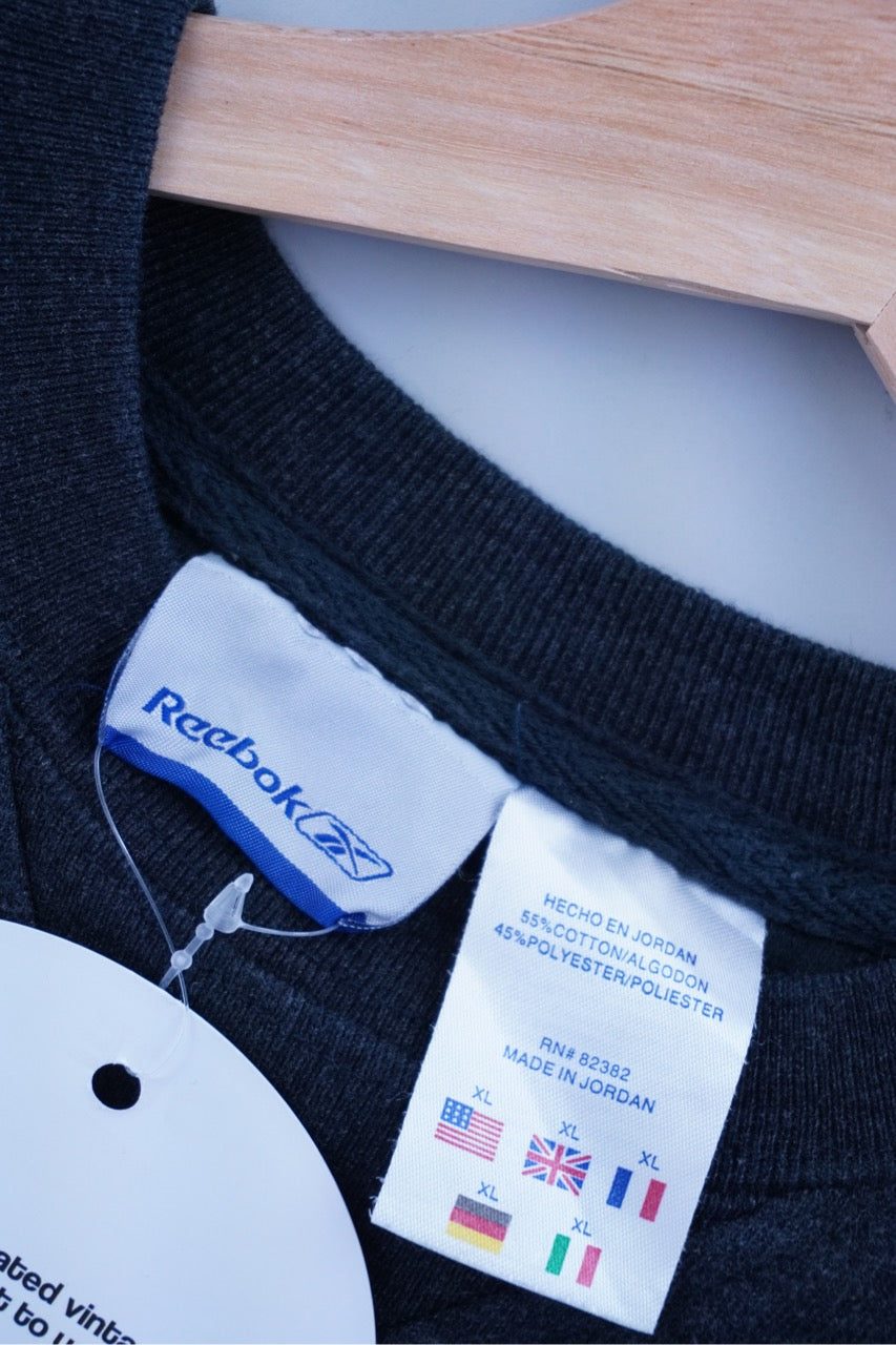 00s Reebok Sweatshirt Black M
