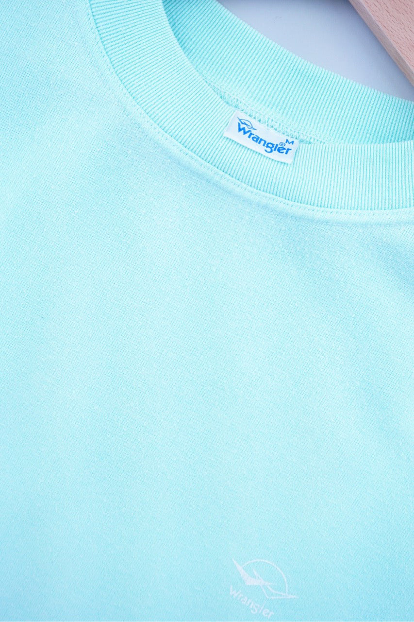 90s Wrangler Sweatshirt Turqoise M