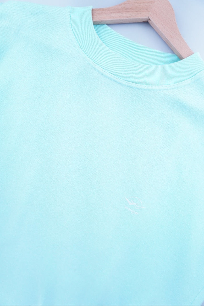 90s Wrangler Sweatshirt Turqoise M