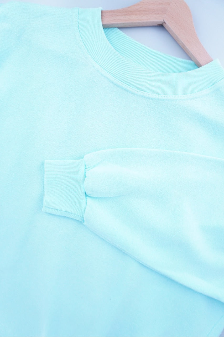 90s Wrangler Sweatshirt Turqoise M