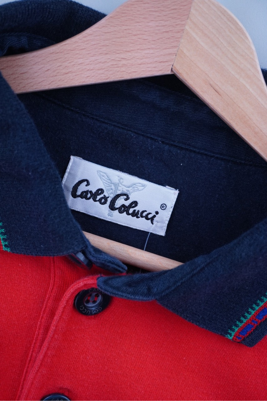 00s Carlo Colucci Sweater Red L