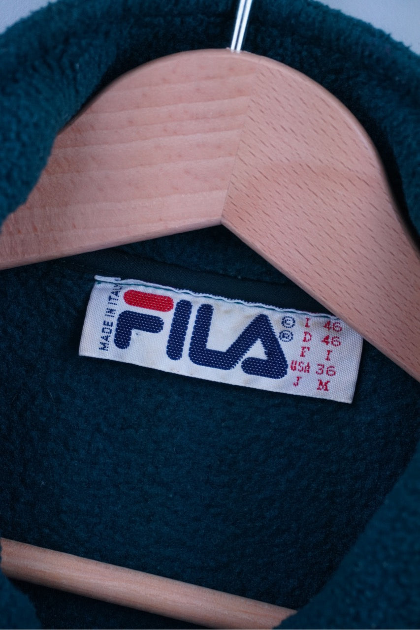 90s Fila Ski Fleece Green XL