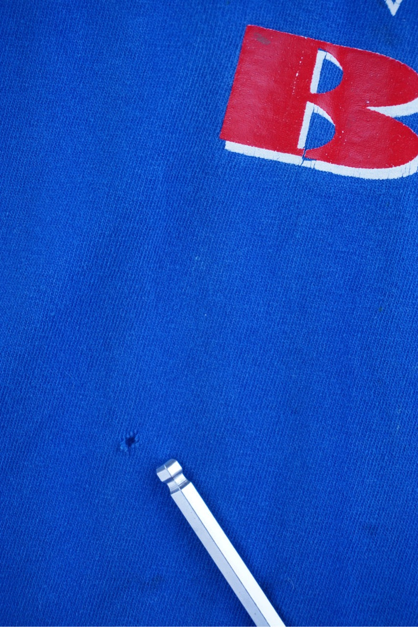90s Nutmeg Mills Buffalo Bills NFL T-Shirt Blue M