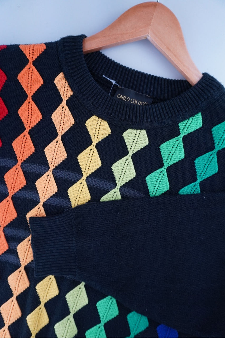 00s Carlo Colucci Sweater Black L