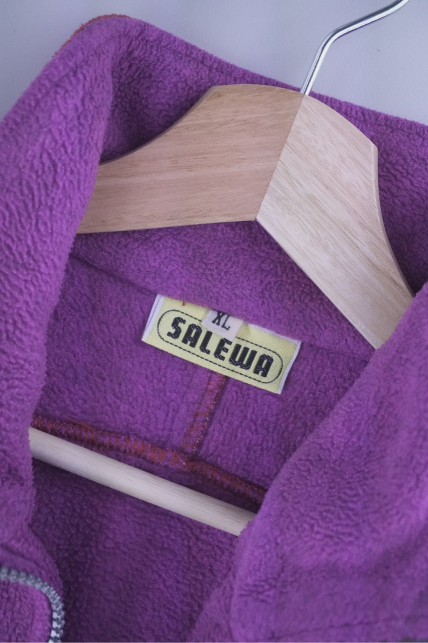 90s Salewa Crazy Fleece Red XL
