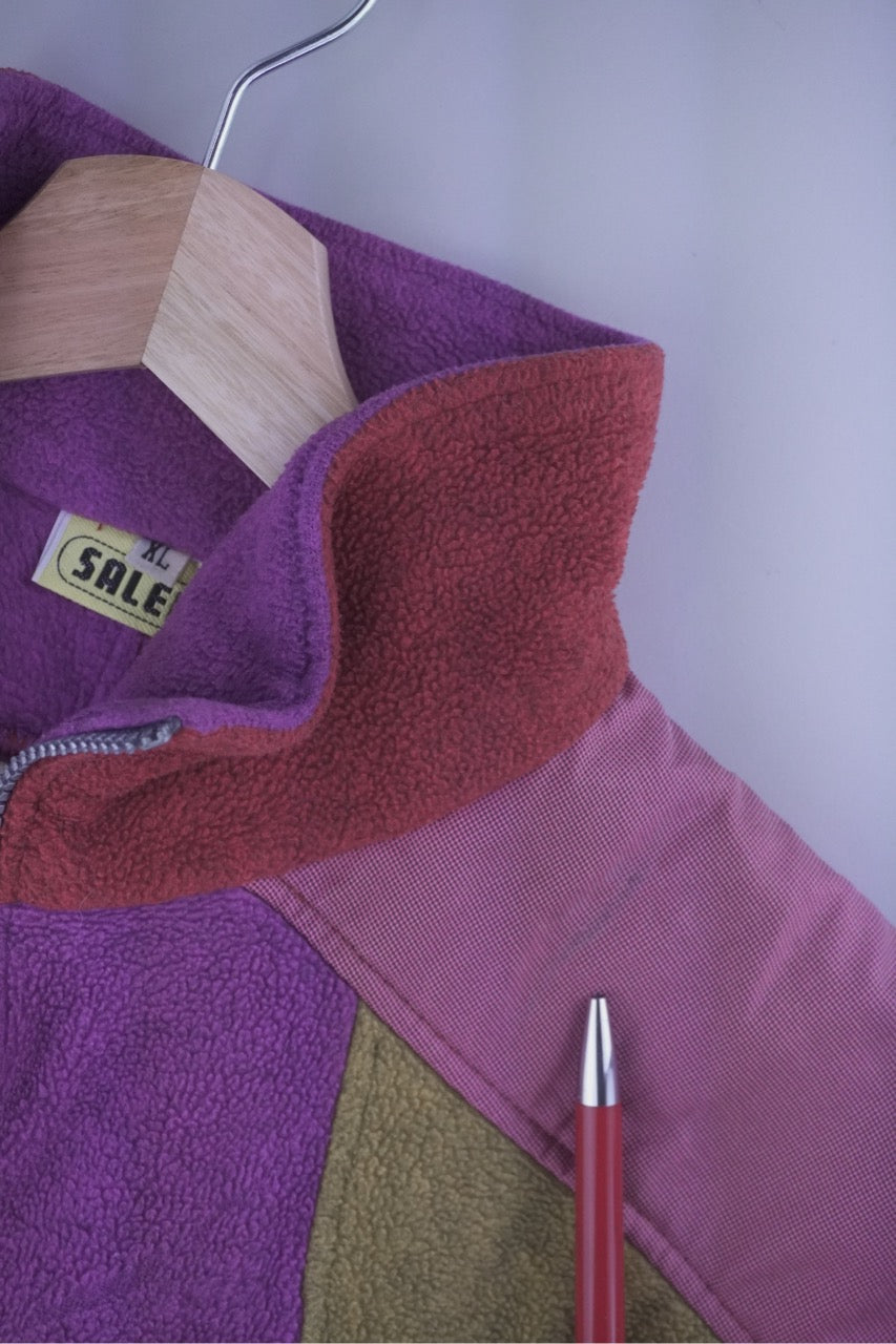 90s Salewa Crazy Fleece Red XL