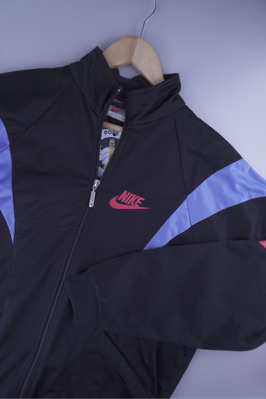 90s Nike Trackjacket Black M