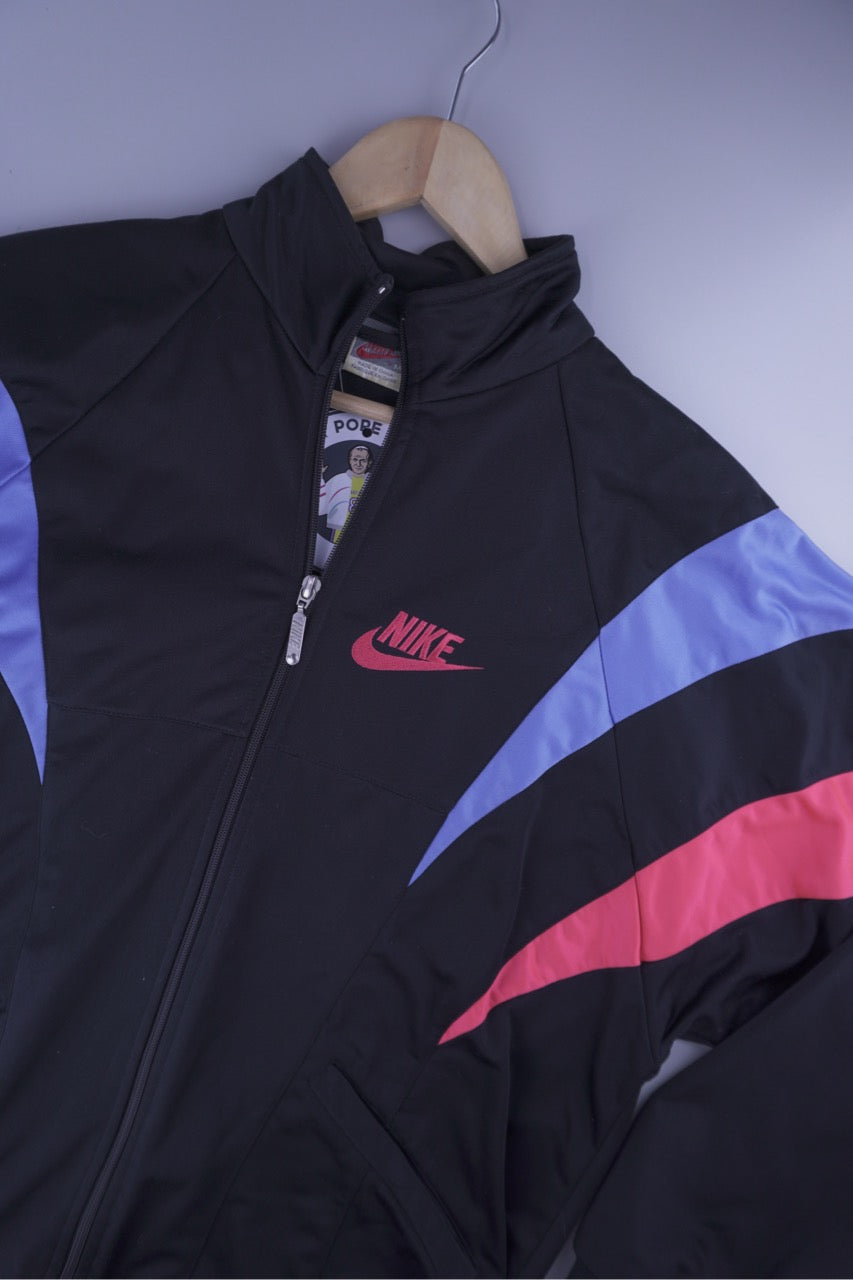 90s Nike Trackjacket Black M