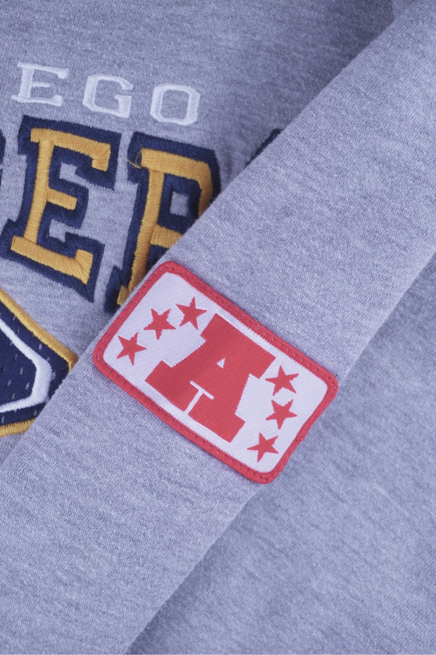 90s Lee Sport San Diego Chargers NFL Sweatshirt Grey XXL