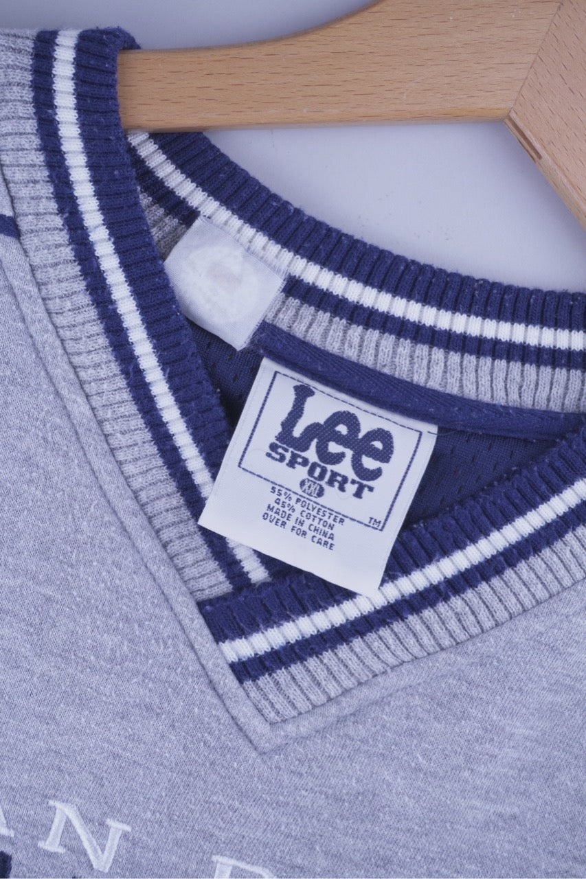 90s Lee Sport San Diego Chargers NFL Sweatshirt Grey XXL