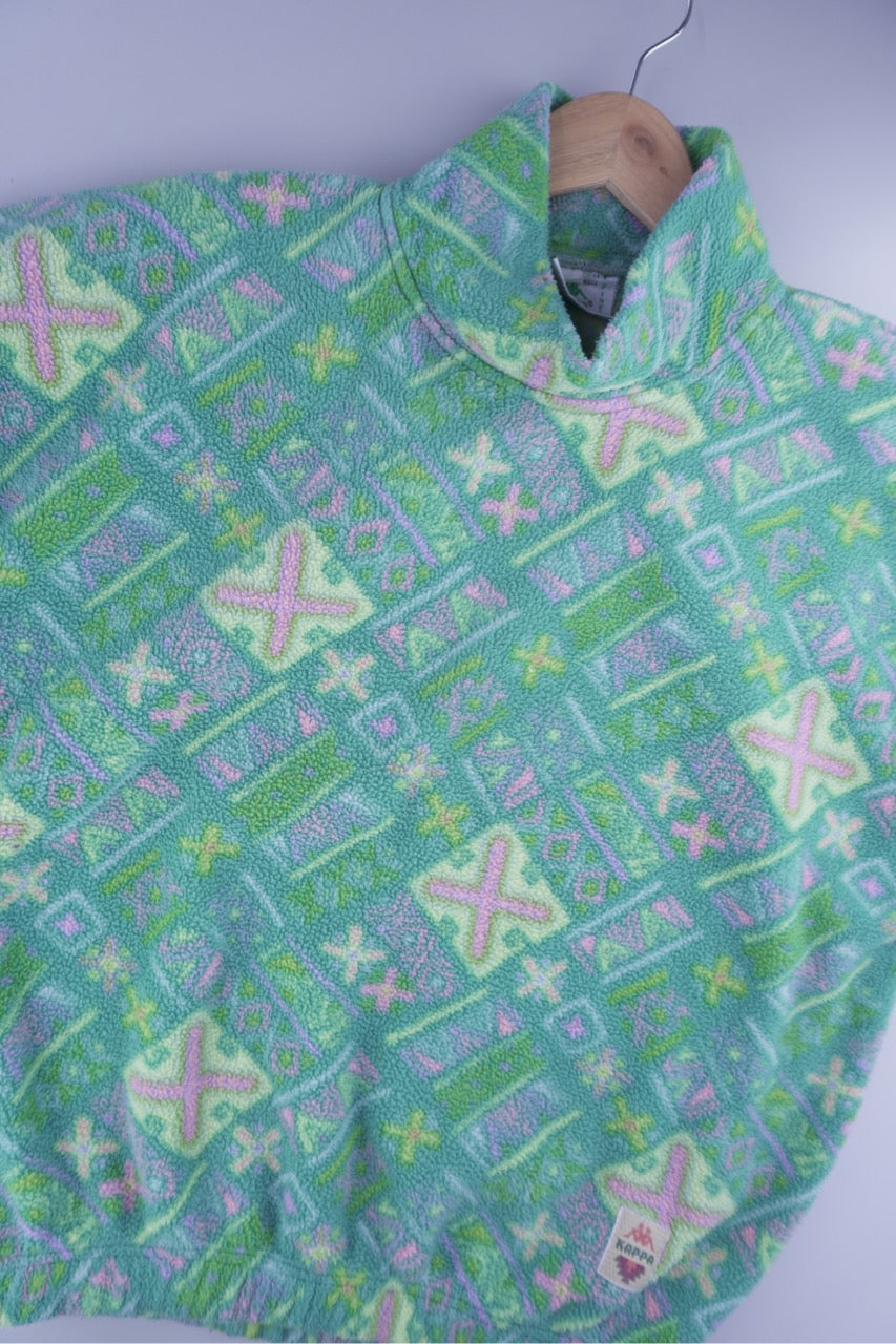 70s Kappa Fleece Green S