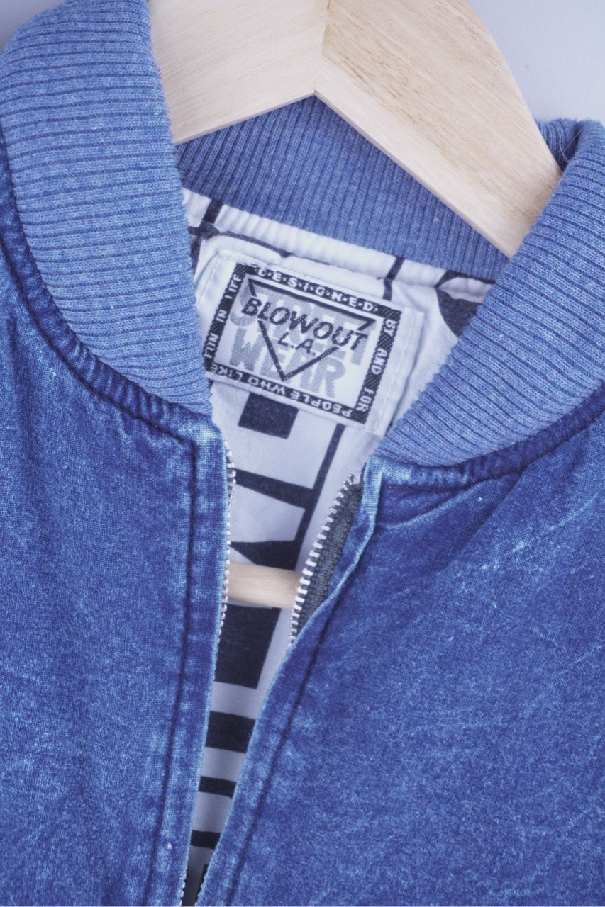 90s Blowout L.A. Sweatshirt Blue L