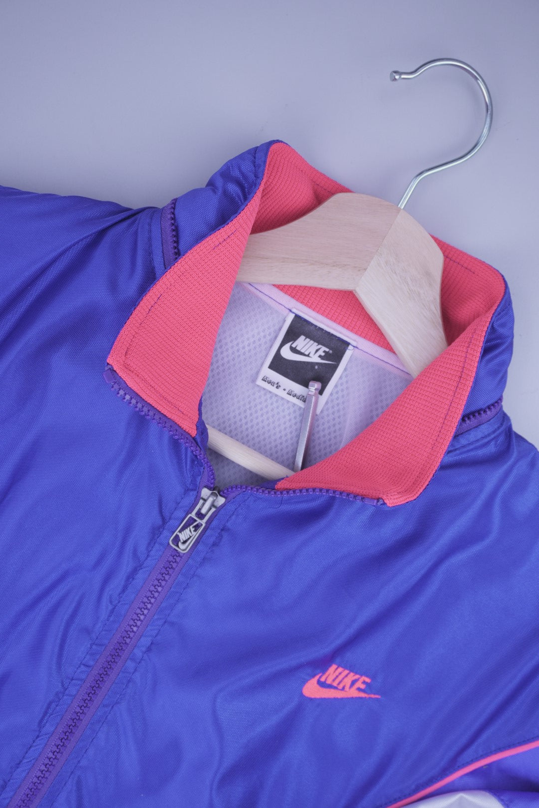 90s Nike Trackjacket Blue Orange S