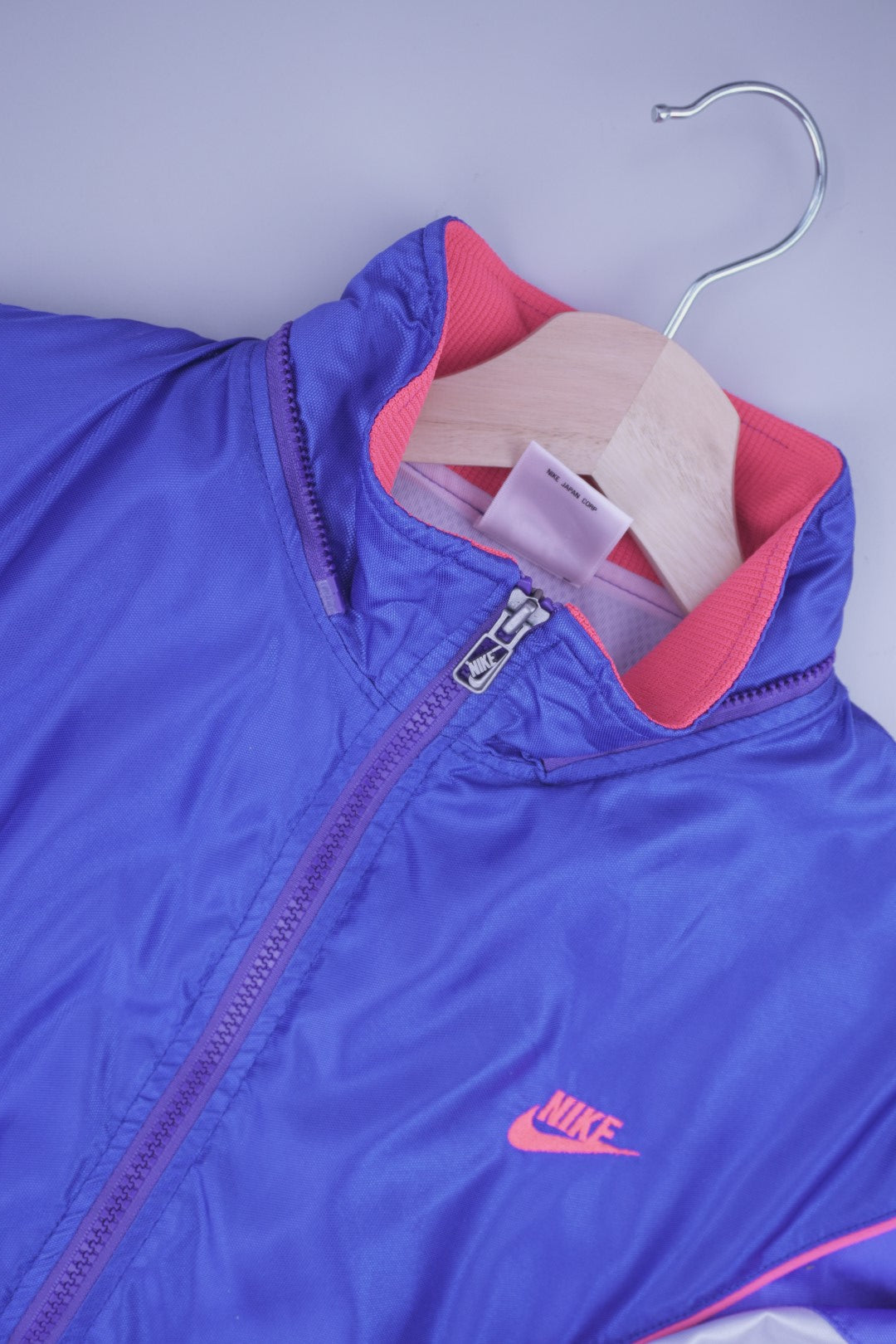 90s Nike Trackjacket Blue Orange S
