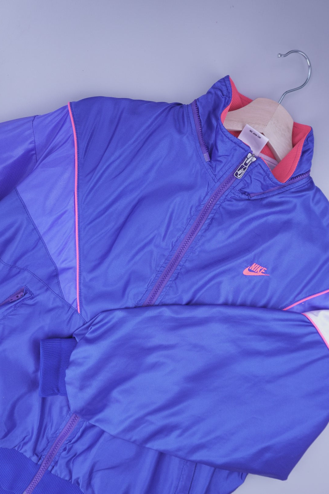 90s Nike Trackjacket Blue Orange S