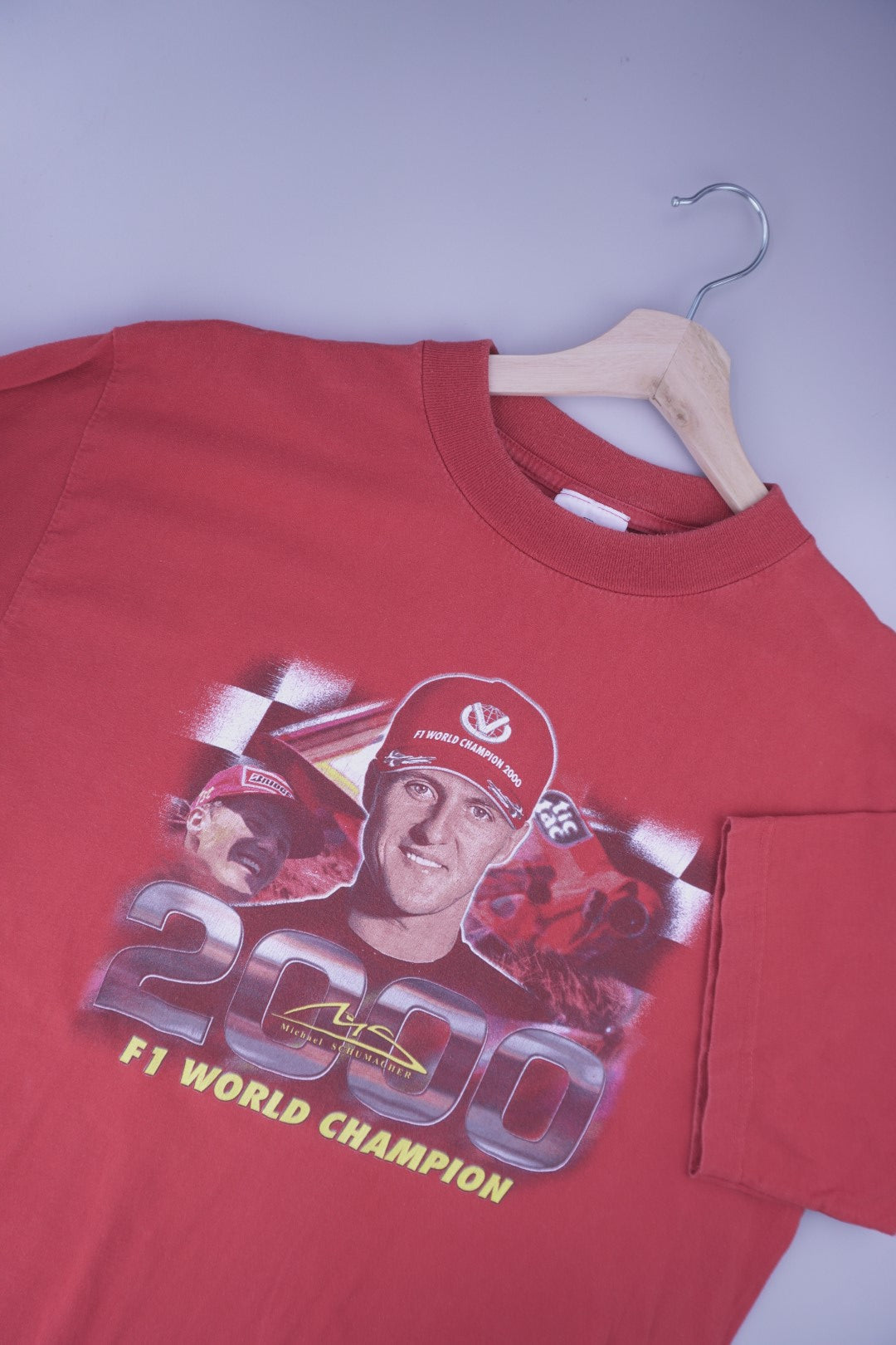 00s Michael Schumacher T-Shirt Red L