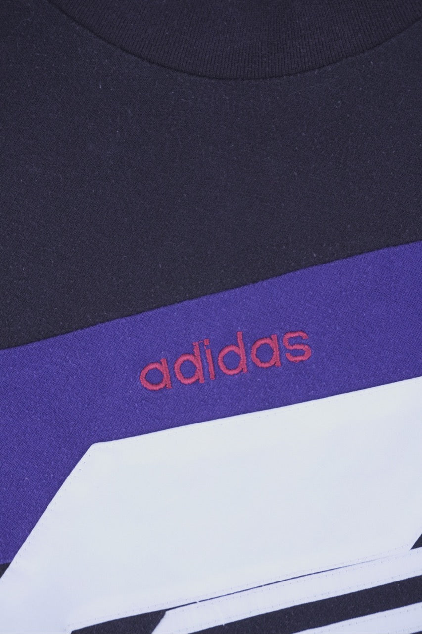 90s Adidas T-Shirt Black Red L