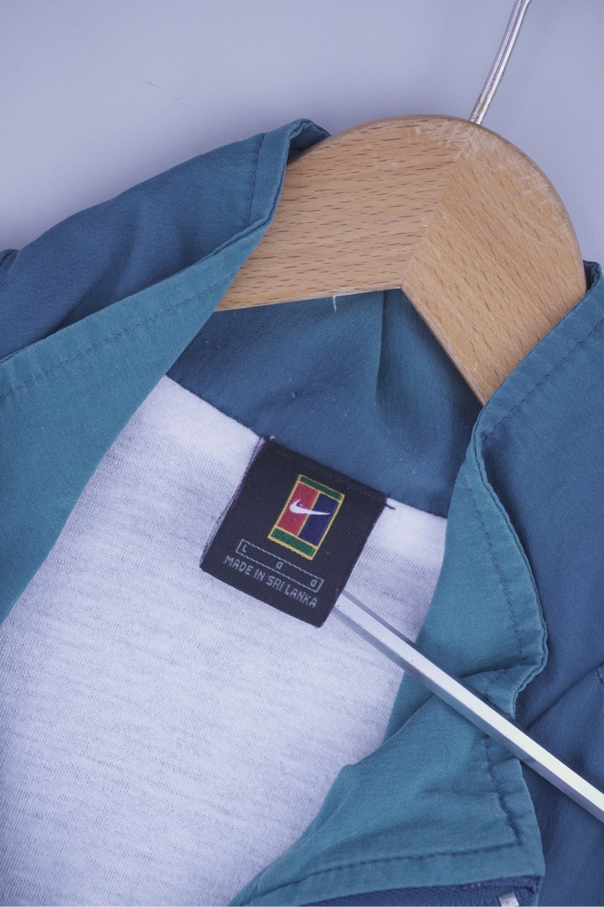 90s Nike Court Vest Green L