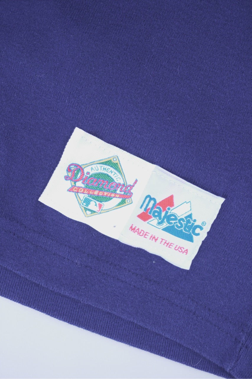 90s Majestic ST. Louis Cardinals ML B Sweatshirt Navy Blue M