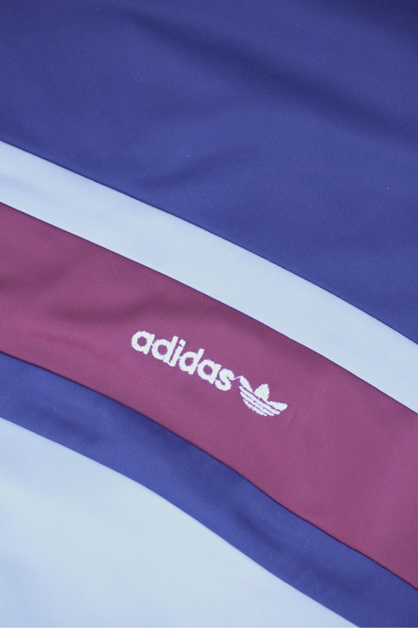 90s Adidas Trackjacket Blue Babyblue M