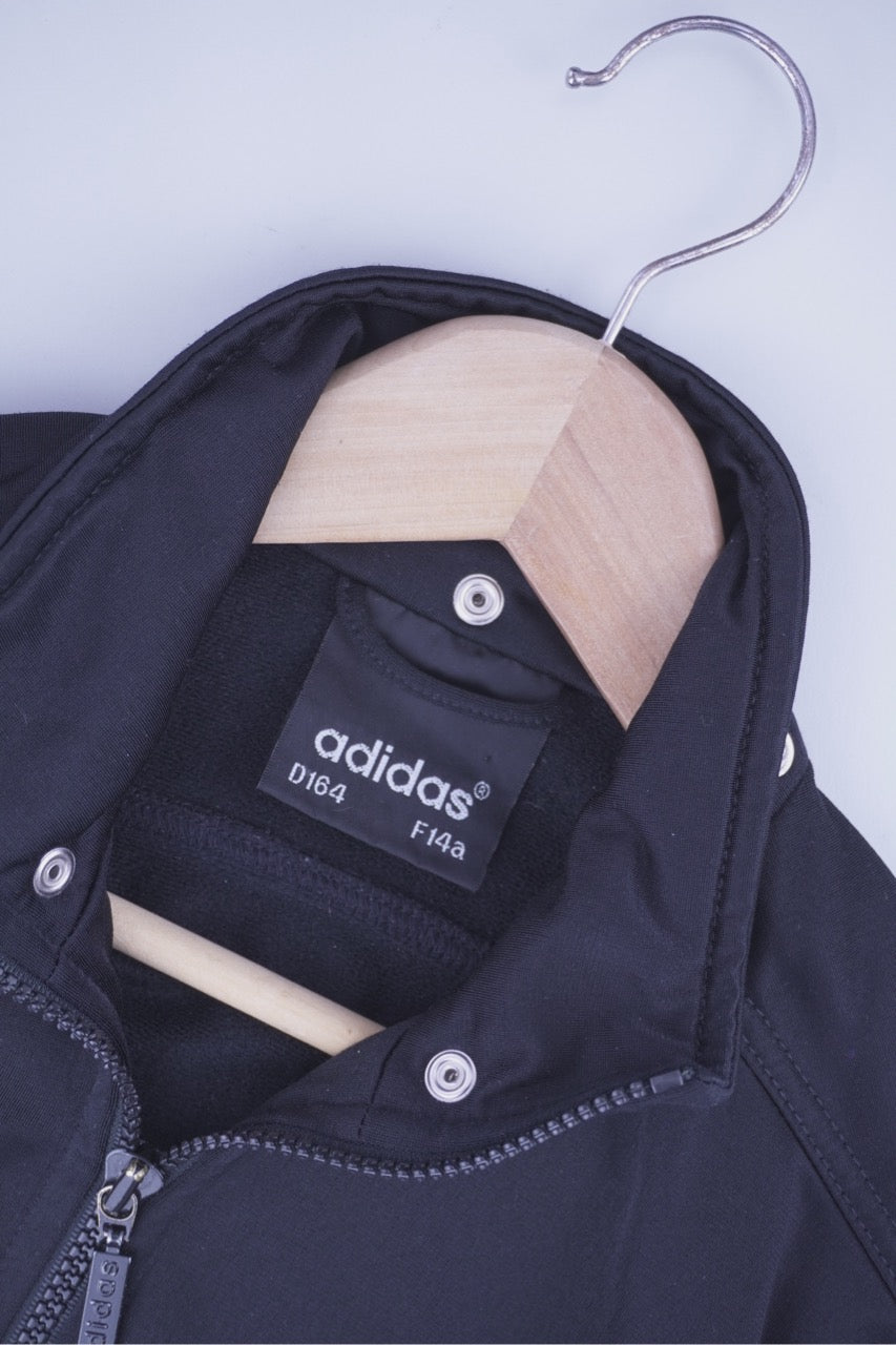 90s Adidas Vest Black Blue S