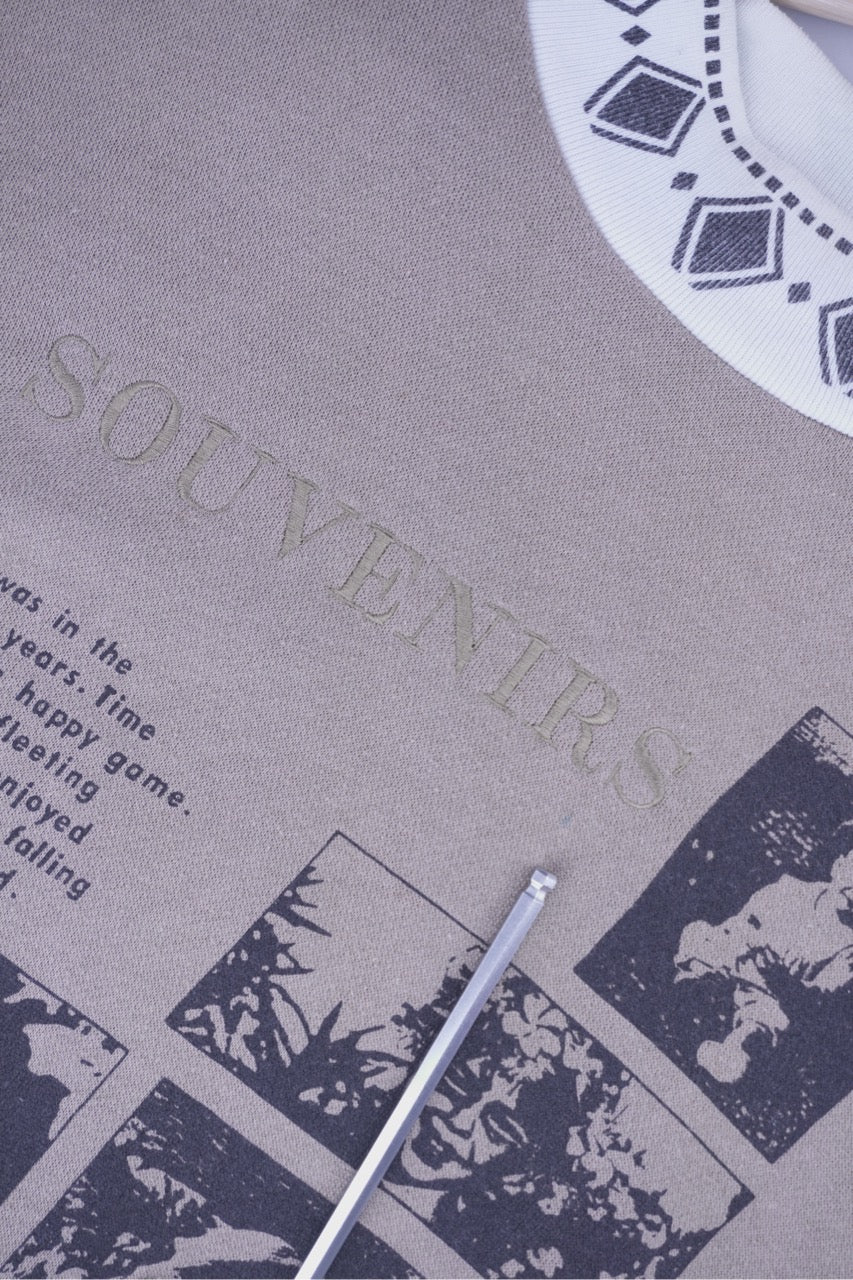 80s Souvenirs Sweatshirt Brown M