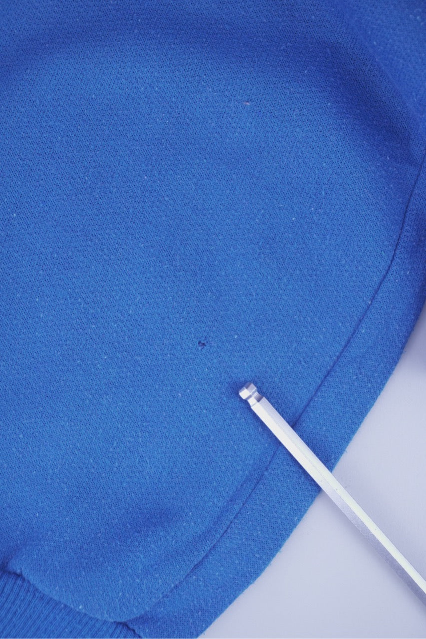 80s Unbranded Sweatshirt Blue M/L