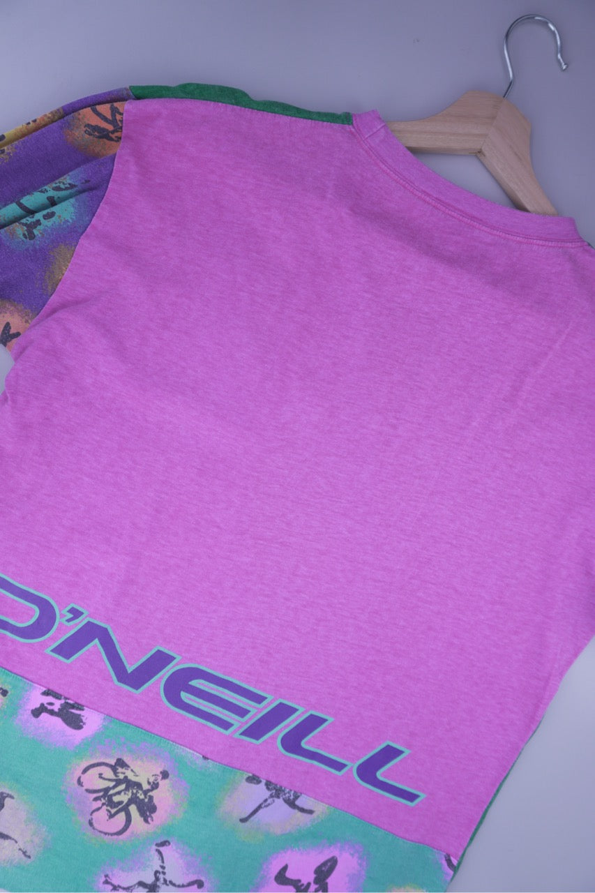 90s O'Neill Surfing Longsleeve Green Purple S/M