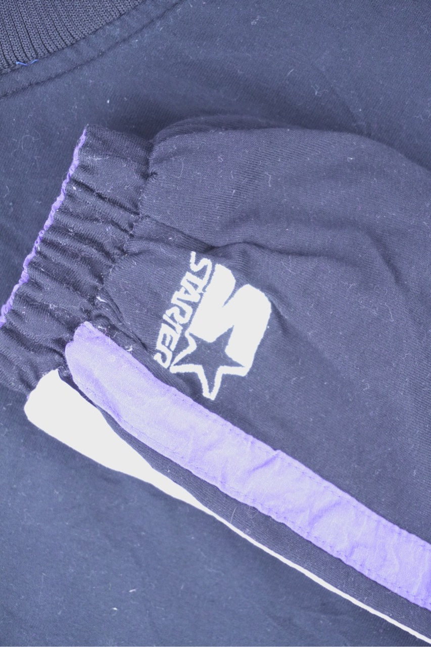 90s Starter Sacramento Kings NBA Pullover Purple M/L