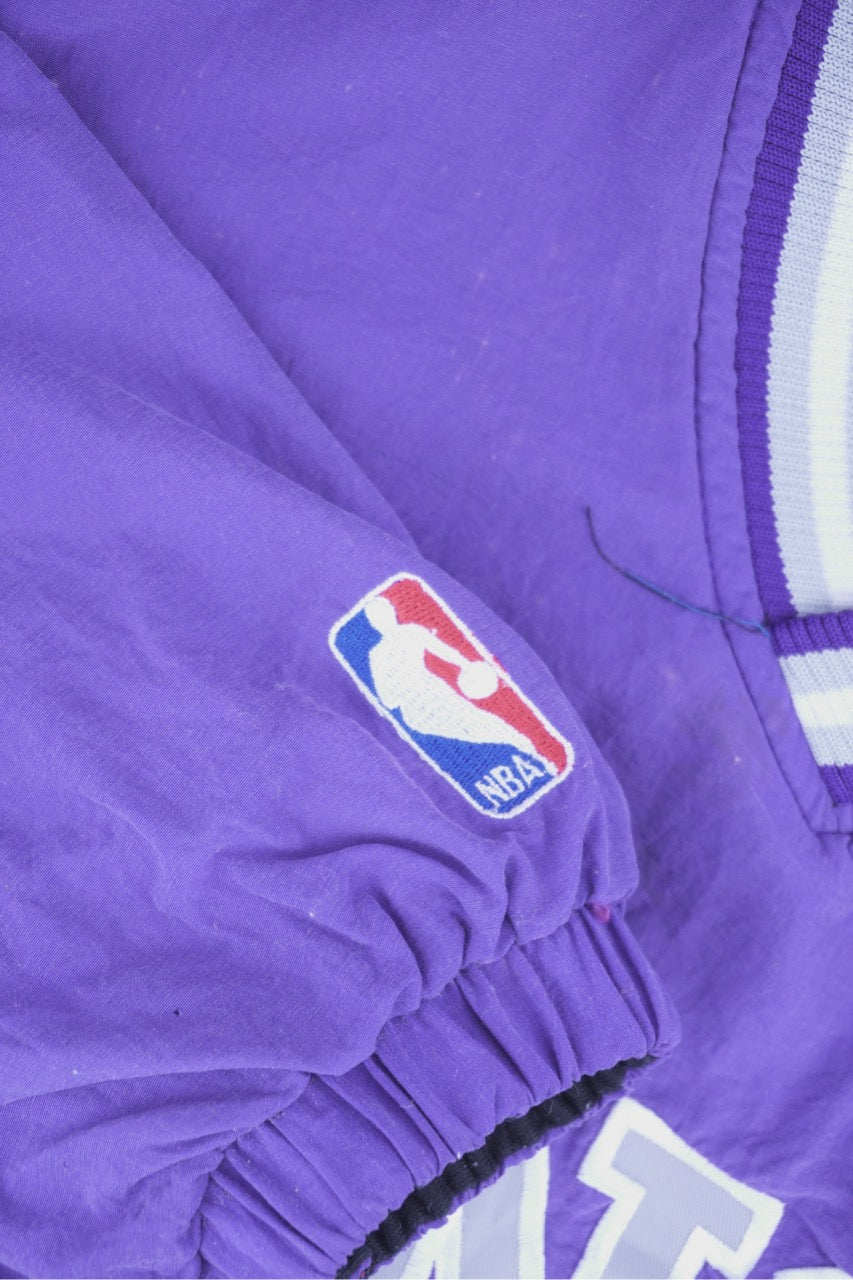 90s Starter Sacramento Kings NBA Pullover Purple M/L
