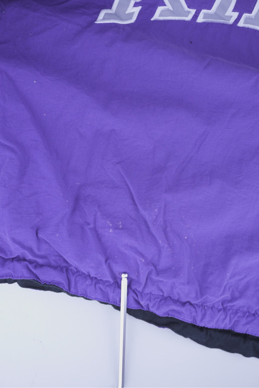 90s Starter Sacramento Kings NBA Pullover Purple M/L