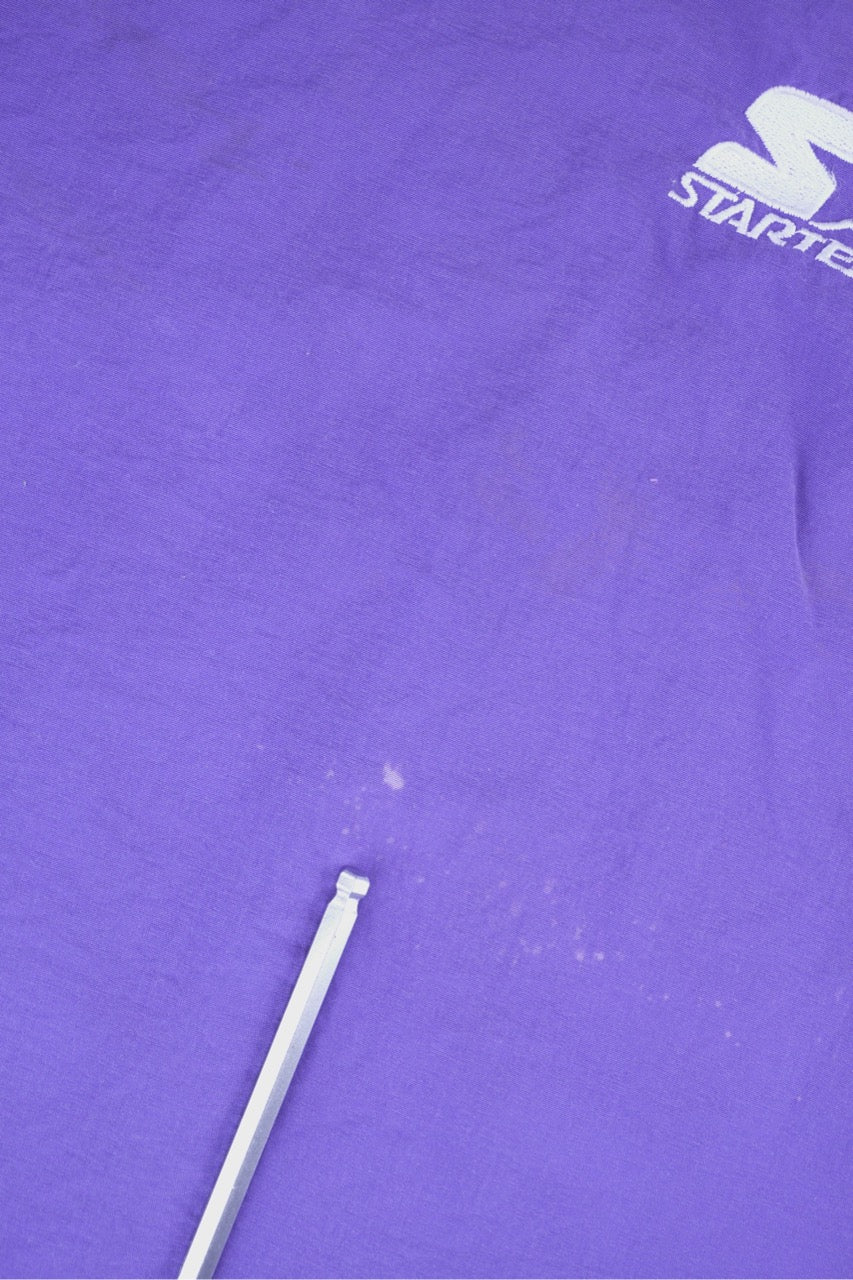 90s Starter Sacramento Kings NBA Pullover Purple M/L