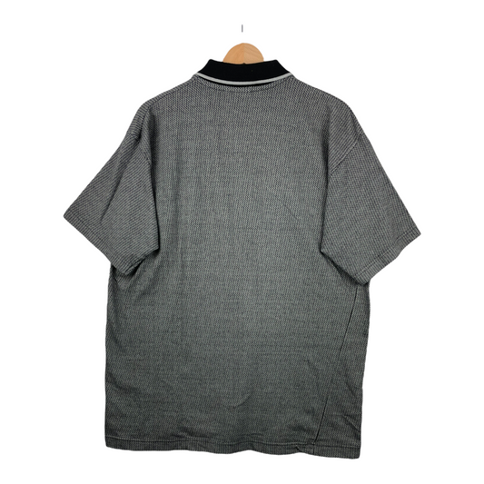 90s Alessandro Magno Polo Grey XL