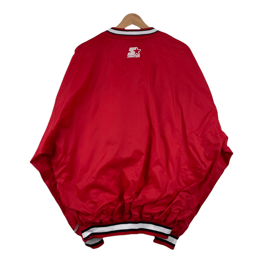 90s Starter Nebraska Huskers NCAA Pullover Red XL