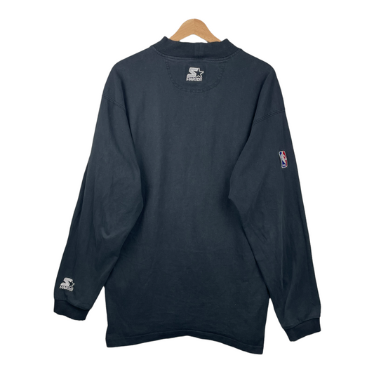 90s Starter Orlando Magic NBA Longsleeve Black L/XL