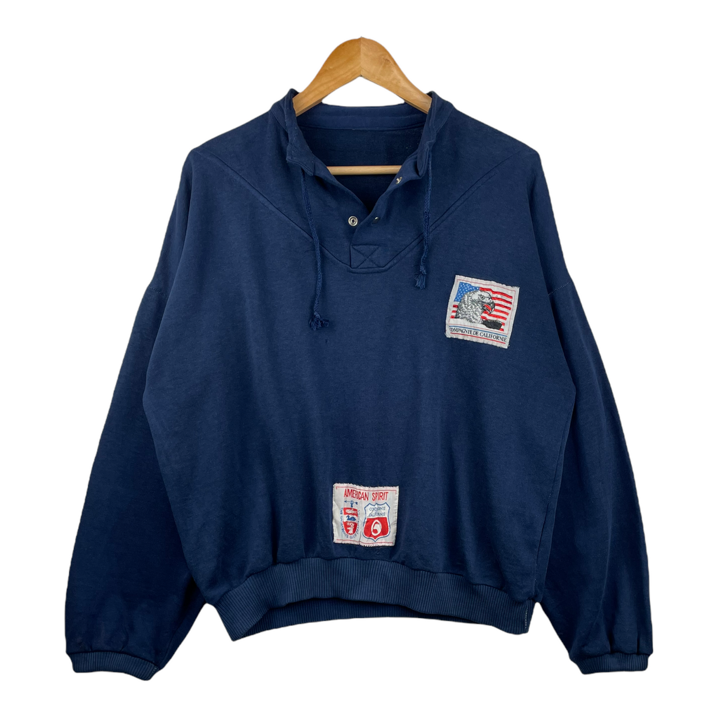 80s Compagnie Californie Sweatshirt Navy M